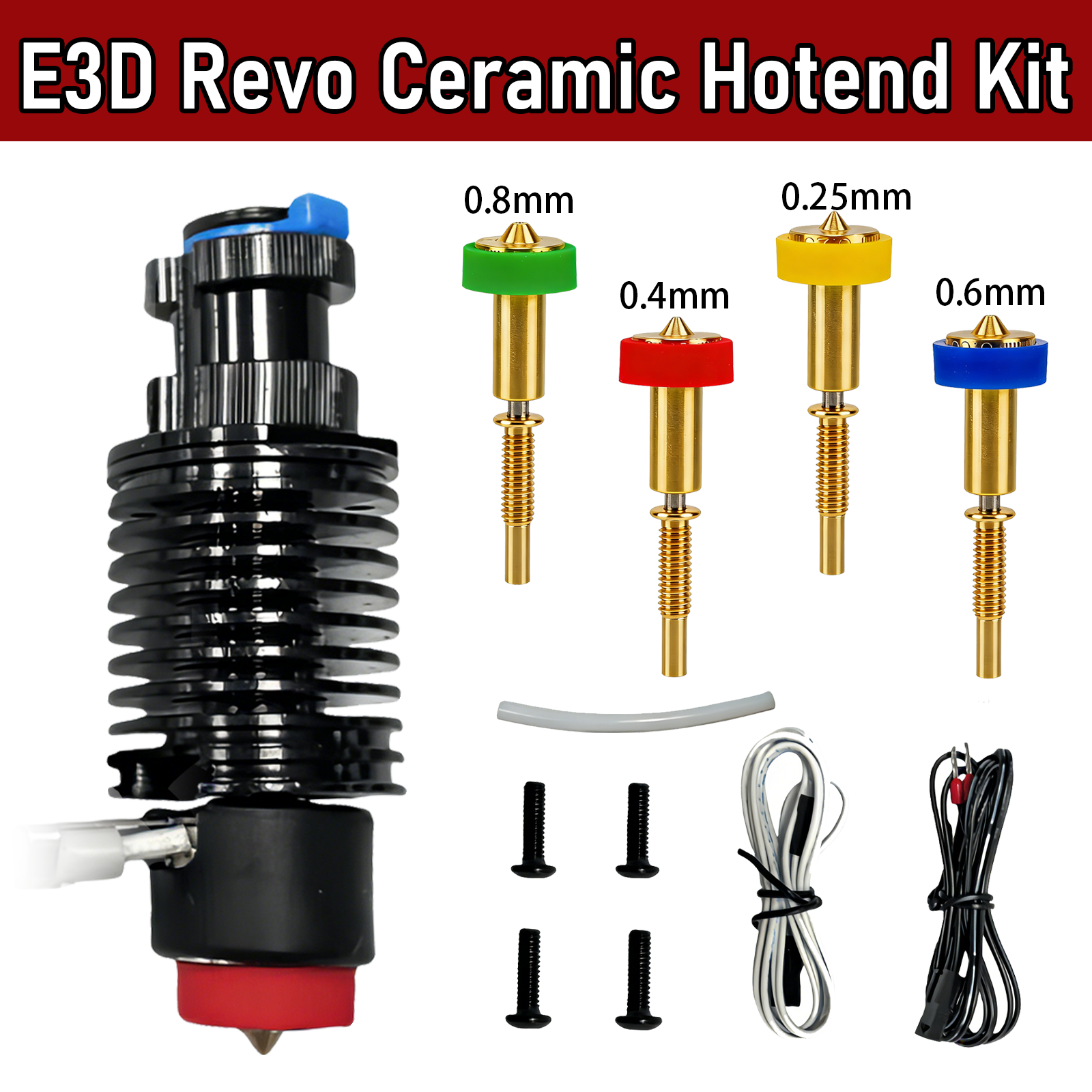 For E3D Revo Hotend Kit V6 Rad - Ceramic Heat Emitter ulasan dan harga