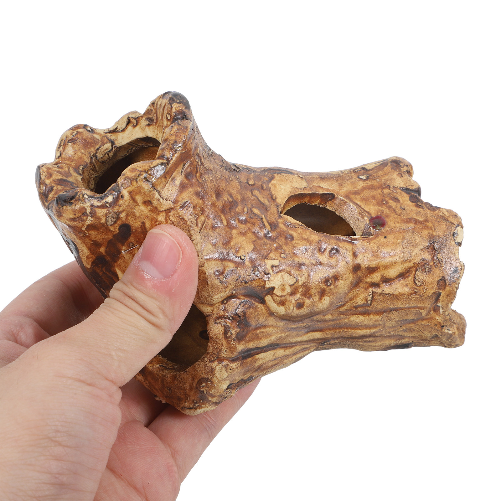Shrimp Cave Fish Tank Decorati - Hide Cave Ceramic ulasan dan harga